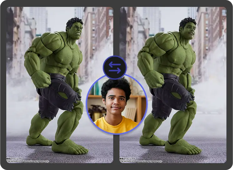 change face expression